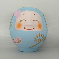 ほほえみダルマ水色